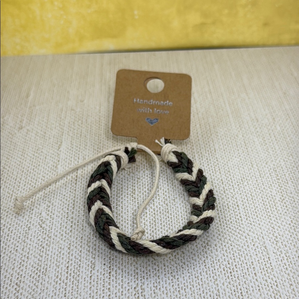 Handmade Unisex Braided Cord Bracelet